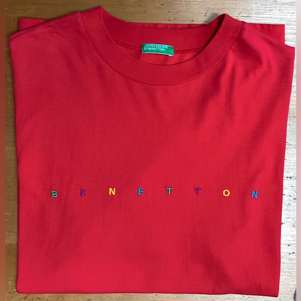 United Colors of Benetton - Vintage 90’s Color Logo Tee